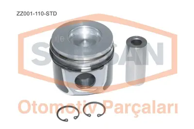 SUPSAN ZZ001-110-STD Motor Pıston+segman Transıt Connect 1.8 Tdcı Eng. (Rwpa Rwpc Rwpd) 110bg Ø 82,50 Mm Std Rık 8772763