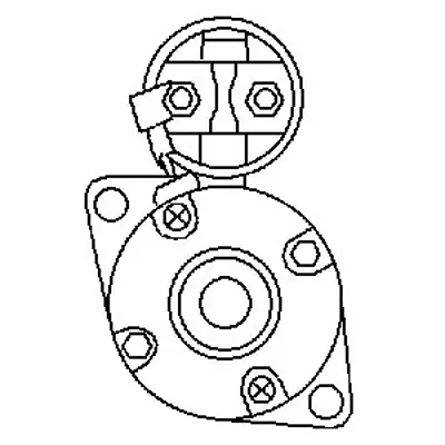 BOSCH 1986S00704 Mars Motoru 12v 10 Dıs A4 A6 05>11 06E911023C