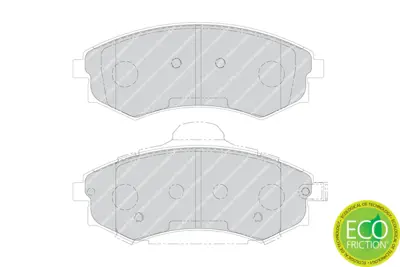MANDO RMPH22 On Fren Balatası Hyundaı Elantra 01-03 Matrıx 02-07 Matrıx 07-> 5810138A60 5810133C00 5810133A00 5810129B00 5810129A90 5810129A50 5810129A30 5810129A10 5810129A00 5810128A20