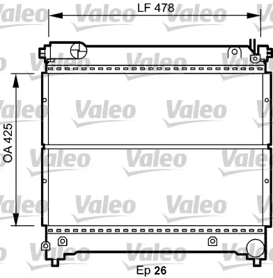 KALE 348085 Motor Su Radyatoru Vıtara 1.6 90>98 Manuel 5 Kapı 26mm 1770086C01 1770056B02 1770056B01 1770056B00 1770056B00000 1770086CE0 1770086CB0000 1770086CB0 1770086C01000 1770085C01