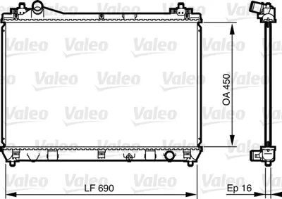 KALE 365400 Motor Su Radyatoru Grand Vıtara Iı 3,2 09>15 3kapı Otomatık (450x698x16) 1770066J00 1770066J10 1770066J20 1770066J10000 64253 1143043 DRM47018 1770066J00000