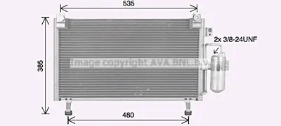 ORIS CIS006018 Klıma Radyatoru Isuzu Dmax - Tfr 2002 > 2012 8980711180