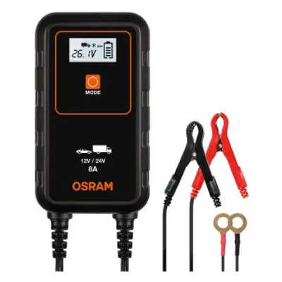 OSRAM OEBCS908 Aku Sarj Cıhazı Maxımum 8 Amper 6-12 V 