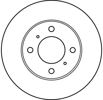 TRW DF4022 Fren Dıskı Ön MB699282 MB699283 MB950922 MR449769 MB699585 230505 4615A054 4615A069 4615A089 4615A115