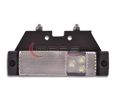 MARS 720309 Isaret Lambası Unıversal Dorse Beyaz Braketlı 24v  