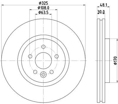 BOSCH 0986479G96 Fren Disk Jaguar Xf F-Pace Ön T4A2342 T4A34339 LR090684 LR125902 T4N1801 LR090685 T4N1803 T4K5014