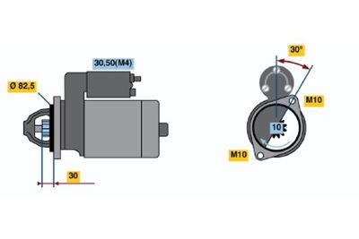BOSCH 0001219009 Marş Motoru Mercedes Unımog. G Klasse 0001219016