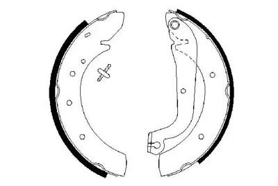 BOSCH 0986487313 Kampana Balata Fıat Ducato 2.5d Peugeot J5 2.5d 254mm Gs8207 9946561 424159 9946560 424159 4241H8 95661851 95643714 9946561 9943935 9941210 9940559 9940553