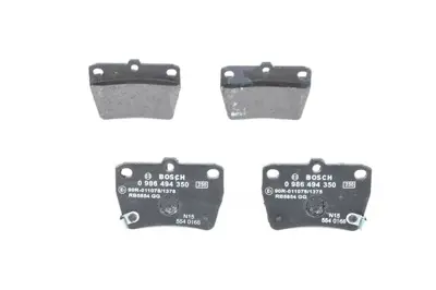 BOSCH 0986494350 Fren Balatası Arka Rav4 00>05 / Tıggo 08>12 0446642010 0446642020 WVA23656