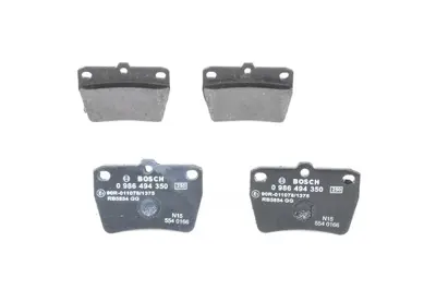 BOSCH 0986494350 Fren Balatası Arka Rav4 00>05 / Tıggo 08>12 0446642010 0446642020 WVA23656
