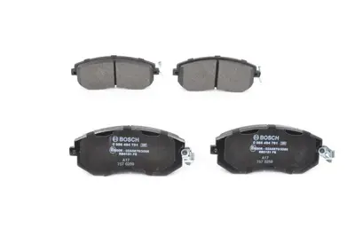 BOSCH 0986494761 Fren Balatası Ön Forester 08> Impreza 08> Xv 12> 32006166 32006167 SU00304324 2629FE020 2629FE080 2629FE082 26292SA031 26296AE160 26296AG060 26296AG070