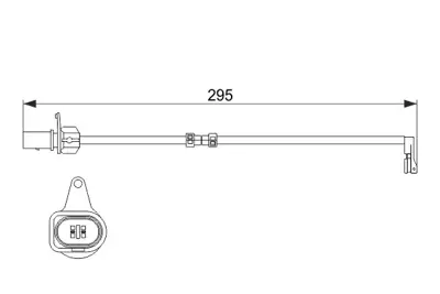 BOSCH 1987474508 Balata Fısı Audı A8 3.0 Tfsı Quattro; A8 4.2 Fsı Quattro; A8 4.2 Tdı Quattro 