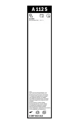 BOSCH 3397014313 Aerotwın Sılecek Setı - [575/530 Mm] Mını (Bmw) 61610049744 852220D010 852220K031 8522220370 8522226060 8522233021 31276592 1C1955425B 1C1955425C 1J0998002A