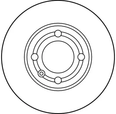 TRW DF2755 Fren Diski Ön Polo Iıı 94> / Arosa 97> Düz 239mm 6NO615301 6N0615301 230371 6N0698151 6N0698151C