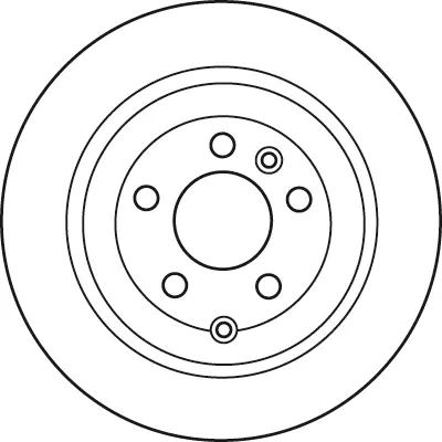 TRW DF6129 Fren Disk Landrover LR001018 6G912A315CC 30671576 30742490 30794553 LR003657