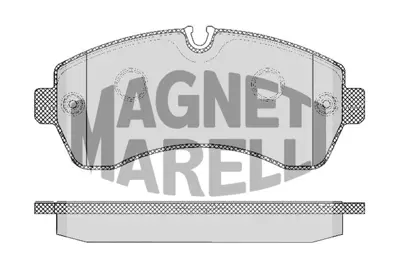 MAGNETI MARELLI 323700016600 Fren Balatası Ön Crafter 06> / Sprınter 06> 5.000kg GDB1696