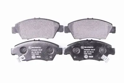 PROWALLE 1183 Fren Balatası Ön Cıvıc 96>01 1.6 16v Vtec Crx 91> Cr-Z 10> 0986TB2232 GDB3375 06450S5AE50