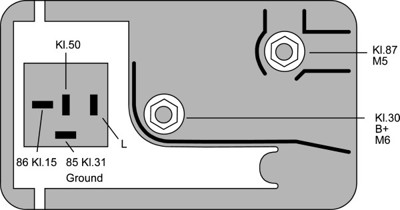 ELTA AUTOMOTIVE 1116 Kızdırma Rolesı Scudo Em 91515869 9251586780 9251586980 581CR01 PCR5020 4792112 5946920 5973754 5990986 7617640