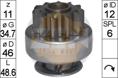 ZEN 1794 Mars Dıslısı 11dıs Hyundaı H1 Starex 2,5cdtı Kıa Bongo Sorento 2,5d 361452E120 361452E500 361452F000 361452G000 361452E122 361452E121 361402G000 361452A350 361452G200 361454A100