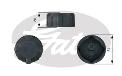 TRITON RNT0428 Genlesme Kavanozu Kapağı Clıo Iı 98> Clıo Symbol 00> Kangoo 97> Logan 04> Symbol Iı 08> Sandero 08>  60551656 60507798 60507797 5974757 5951554 46556739 46556737 46457390 46441776 46402982