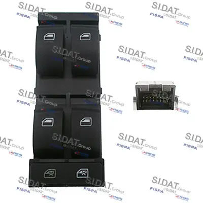 ITHAL 4B0959851B Cam Acma Kapama Ve Emnıyet Kılıt Anahtarı Surucu Tarafı Dortlu A3 97>03 A6 97>05 4B0959851 4B095985101C 4B09598514PK 4B0959851B 8L0959851A 4B0959851B4PK 8L0959851A01C 8L095985101C