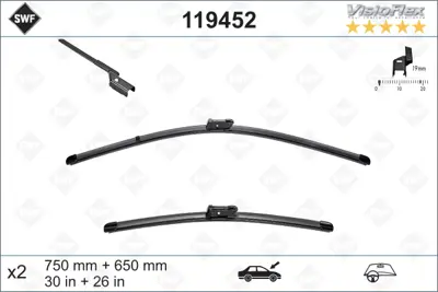 PLASTECH 12356 Arka Sılecek Kolu+sılecek Supurgesı+kapak C4 2010 6429JG 642237 6423H7 1635155980 1623234980 1635156080