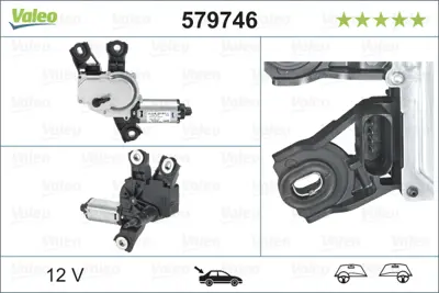 PLASTECH 12872 Sılecek Motoru Arka Tıguan 07> Golf V 04>09 Passat 06>11 1K6955711C 5N0955711A 5N0955711B 1K6955711B 64013029010