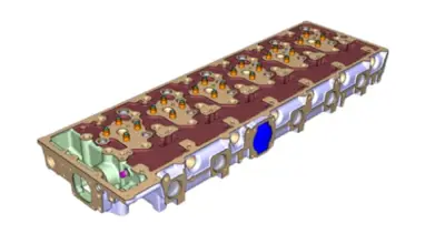 FORD GC46 6050 AP Silindir Kapağı 12.7 Lt GC466050AP