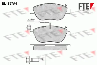 TOFAS 77364875E Fren Balata Tk. On          Ln 71752990 51928528 425409 77364875E 95524973 95515027 95511321 39122150 1605181 1605157