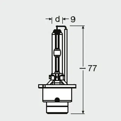 OSRAM 66440 D4s 35w Xenon Far Ampülü Audı 4150 Kelvın 