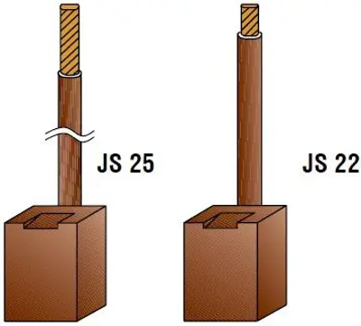 MEGA JSX 25-22 Marş Kömürü Brava JSX 25-22