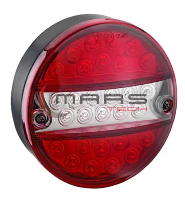 MARS 720103 Hamburger Led Stop 24v Kırmızı Beyaz 