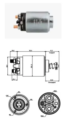 MEGA 2 SBO-0545 Mars Otomatıgı 24v Bosch Tıpı Snls 279 2 SBO-0545
