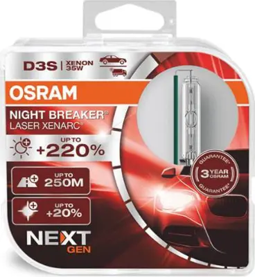 OSRAM 66340XNN-HCB D3s Ampül %220. Fazla Işık Xenon Ampul 