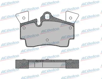 DELCO AC0581482D Fren Balatası Arka Q7. Touareg Porsche Cayanne 955 02> 