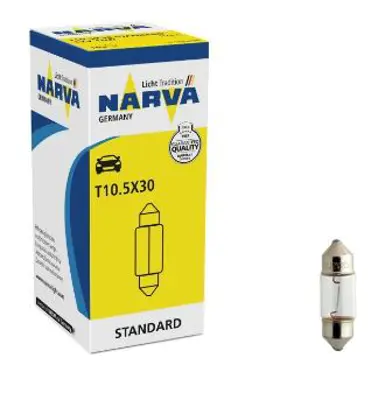 NARVA 17315 12v 10w Japon Tip Sofıt Ampül 