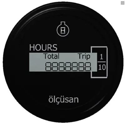 VDO-BR 112210 Motor Calısma Saatı Dıjıtal 10v 36v 