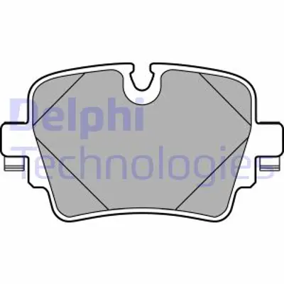 DELPHI LP2767 Fren Balatası Arka Jaguar F-Type (X152) 12> C2D40929 C2D49906 T2R7945 T2R61946