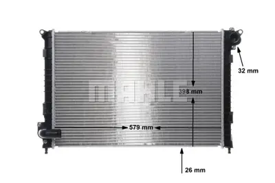 BEHR MAHLE CR 983 000S Motor Su Radyatoru Mını R50 R53 01>06 R52 04>08 1475550