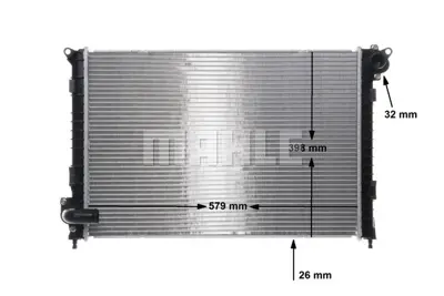 BEHR MAHLE CR 983 000S Motor Su Radyatoru Mını R50 R53 01>06 R52 04>08 1475550