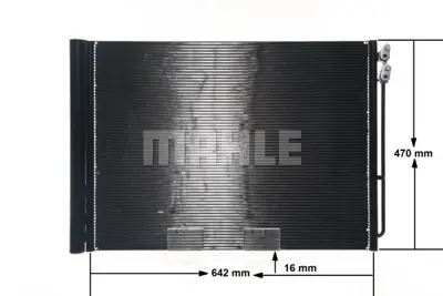 BEHR MAHLE AC 567 000S Klima Radyatoru Bmw F10 F01 N47 N57 B47 B57 4247809