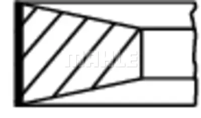 BEHR MAHLE 00990N2 Motor Segmanı Master Ducato Boxer Iı Jumper Iı Movano Daıly 2,8td / 2,8jtd / 2,8hdı (95,00mm) / (0,6 640S2