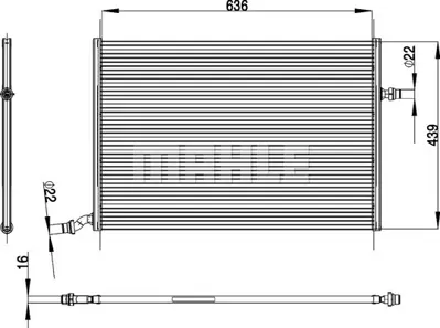 BEHR MAHLE CIR 26 000P Ilave Su Radyatoru C-Class W205 14> C205 15> S205 14> A205 16> 
