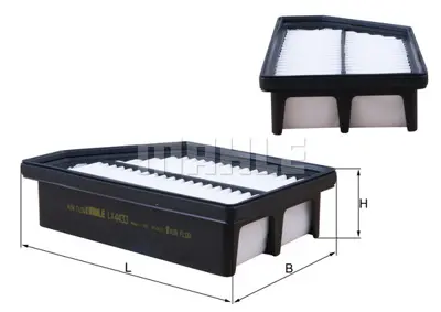 BEHR MAHLE LX4433 Hava Filitresi 2311334100 2311334101 2314034101 2314034100