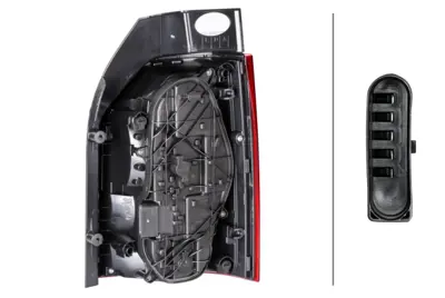 ITHAL W0202170501 Stop Lambası Sol Transporter T7 15> 7E0945095AA 7E0945095AD 7E0945095R 7E0945095K 7E0945207E 7E0945207C