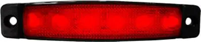 ITHAL SBB12R6 Basamak Aydınlatma 12v 6 Ledli Kırmızı 