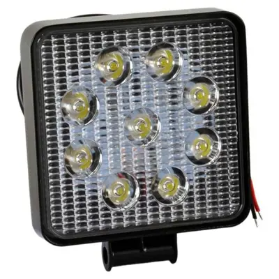 ITHAL TAS.L1003 Calısma Lambası Kare 9 Led 12v 24v 35mm 