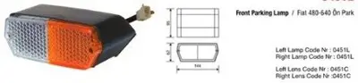 ITHAL UCLER-0451C 480-640 Fıat Traktör Ym Sinyal Camı 