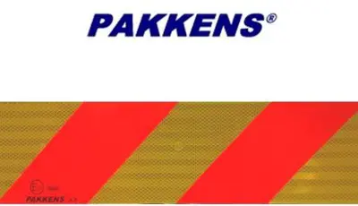 ITHAL PAK-90996030000 Kamyon Reflektör Yapıstırma Arka Isaret 56.5x13.2 Cm 