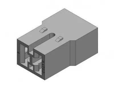 ITHAL RA-DE-174 2 ' Lı Erkek Konnektör 